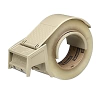 Vista 2 de Scotch Caja dispensadora de cinta adhesiva, Gris, 1