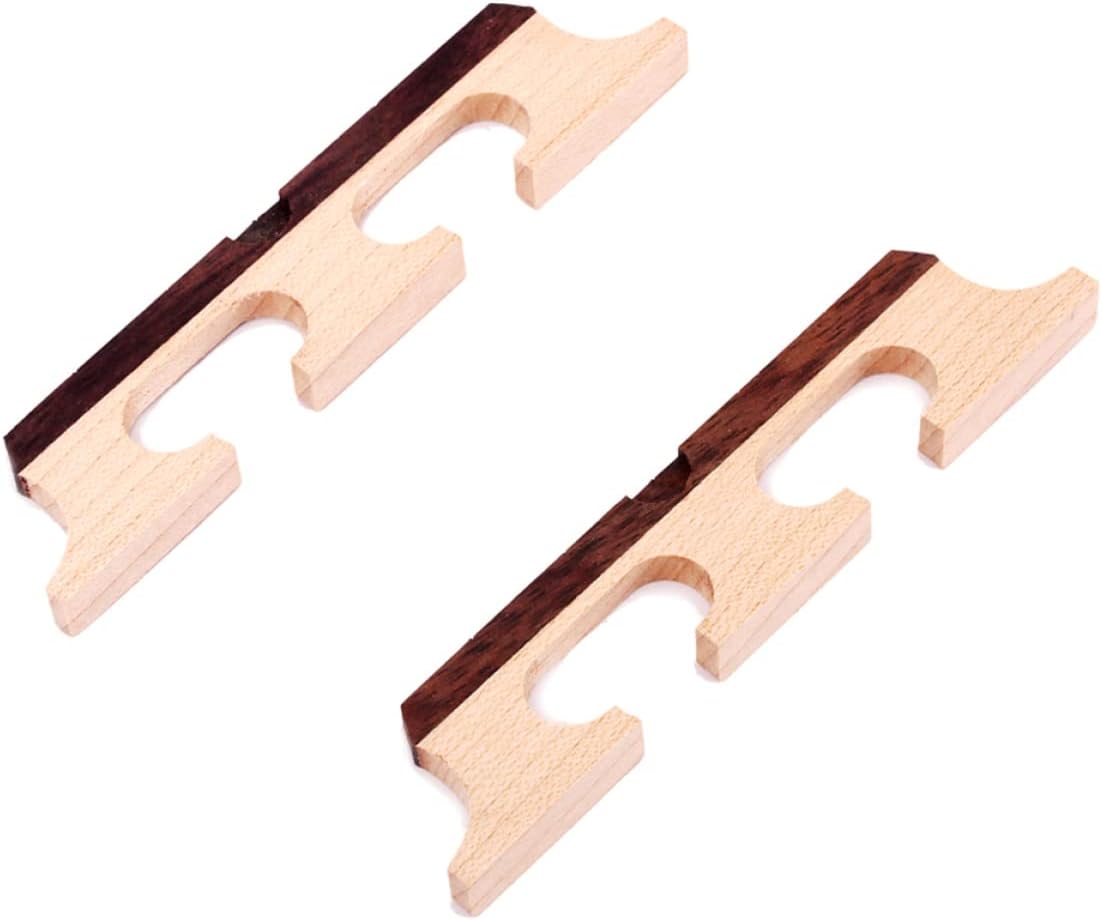 ibasenice 3pcs String Banjo Bridge Construction Optimized for Tone and Stability for Vintage Replacements and Builds Accessory