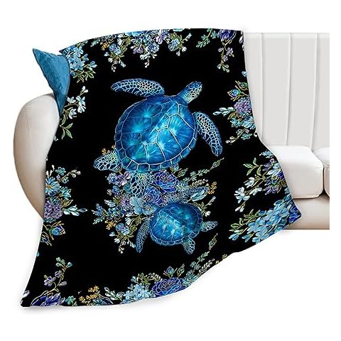 Beynepe Sea Turtle Blanket Cover