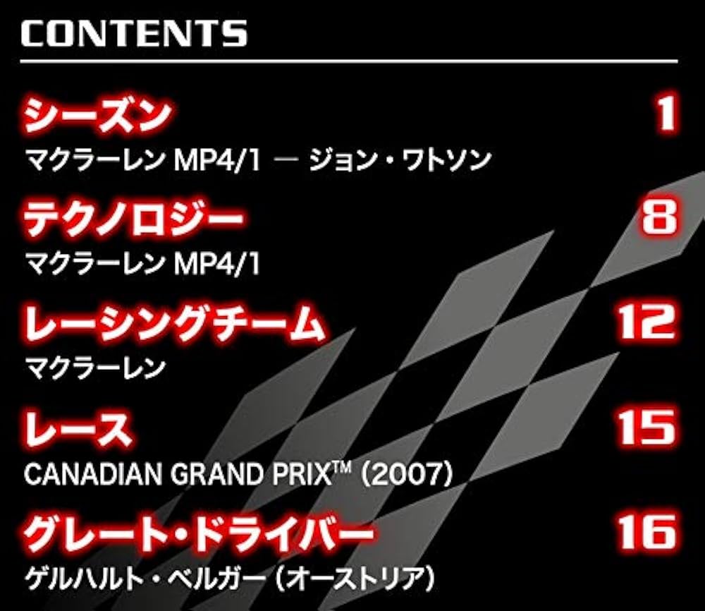 コンテンダーズ F1 107人のドライバー写真集 高木真一 / Bionic Jack Racing | 何十年振りに映画館に行きまし