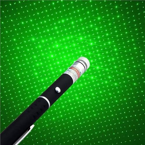 Image of URBAN THREADS Unique Powerful Green Laser Light Pen | Adjustable Cap | Green Laser Pointer | 2000 Mtrs. Laser Light for Kids |