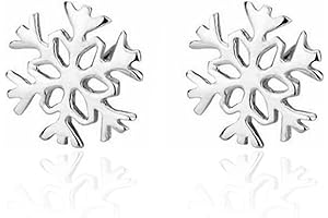 Handmade Sterling Silver Snowflake Earrings: Your Winter Wonderland Accessory