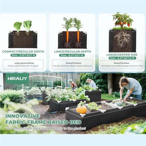 Cama de tela para plantas con marco estructural de alta resistencia 3