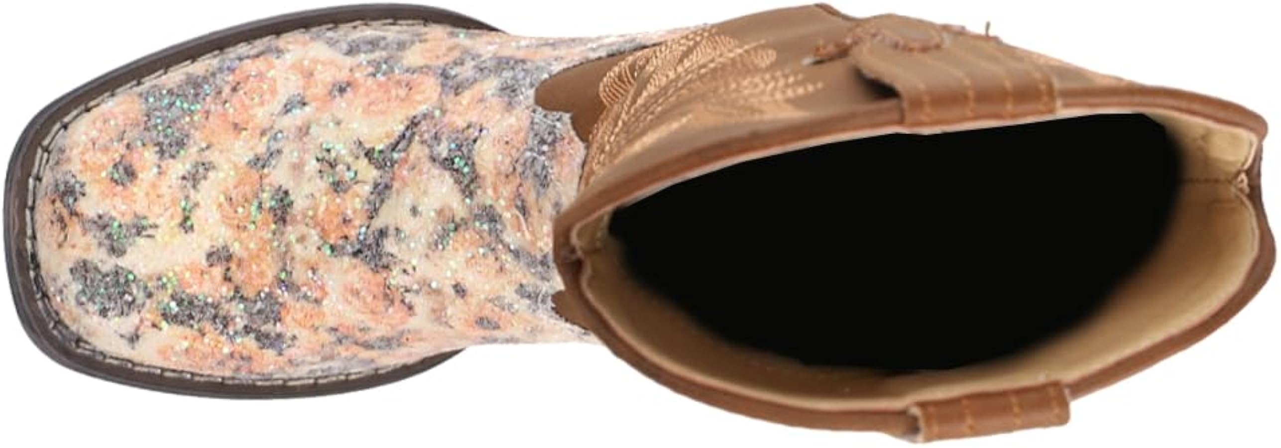 Amazon.com | ROPER Girls' Claire Western Boot Square Toe - 09-018