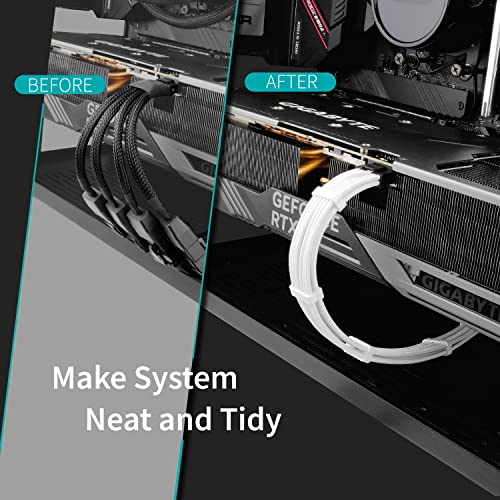 Cable 12VHPWR PCIe 5.0 de hilo 16AWG resistente para GPU RTX de 16 pines 2