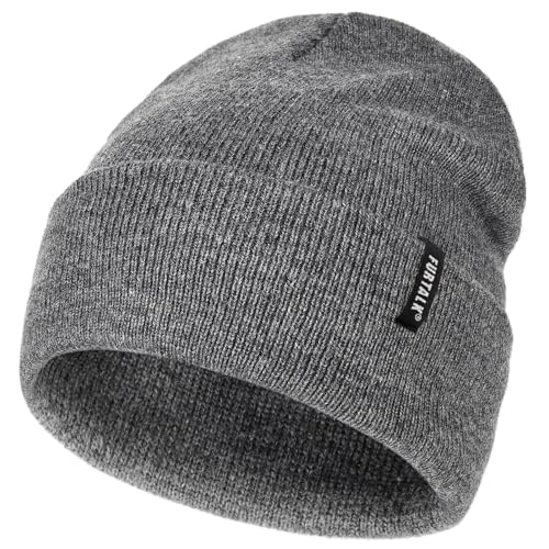 Image of FURTALK Toddler Beanie Baby Boys Girls Beanies Kids Knit Winter Hats for 0-8 Years