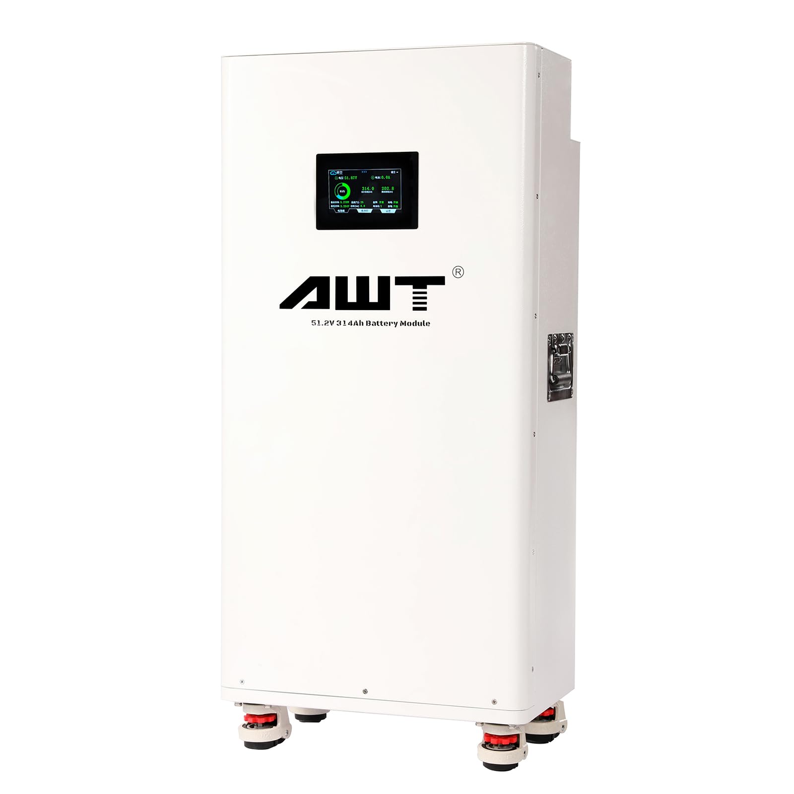 Batería de 48 V/51,2 V 314 Ah EVE LiFePO4, batería de almacenamiento solar de 16 kWh con 200 A JK BMS, WiFi, Bluetooth, RS485 y CAN, pantalla táctil, control de aplicación, más de 15000 ciclos de