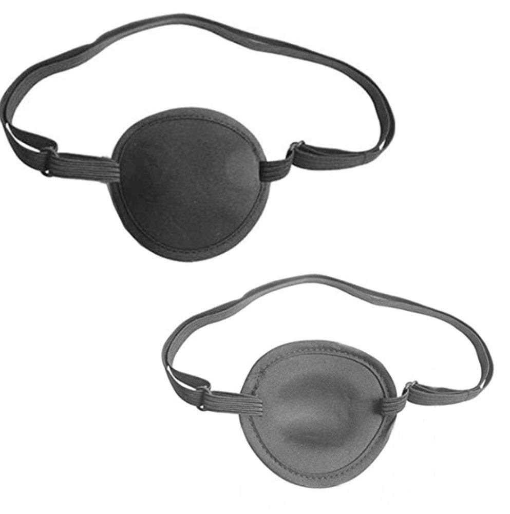 Adult/Child Breathable Adjustable Concave Strabismus Eye Patch Pad Amblyopia Corrected Single Eye Mask(M Size)