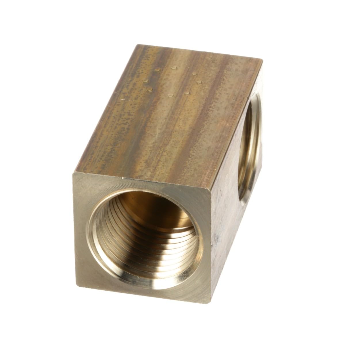 T&S Brass 006895-20 Codo corto, 1/2 pulgada Npt Hembra X Hembra