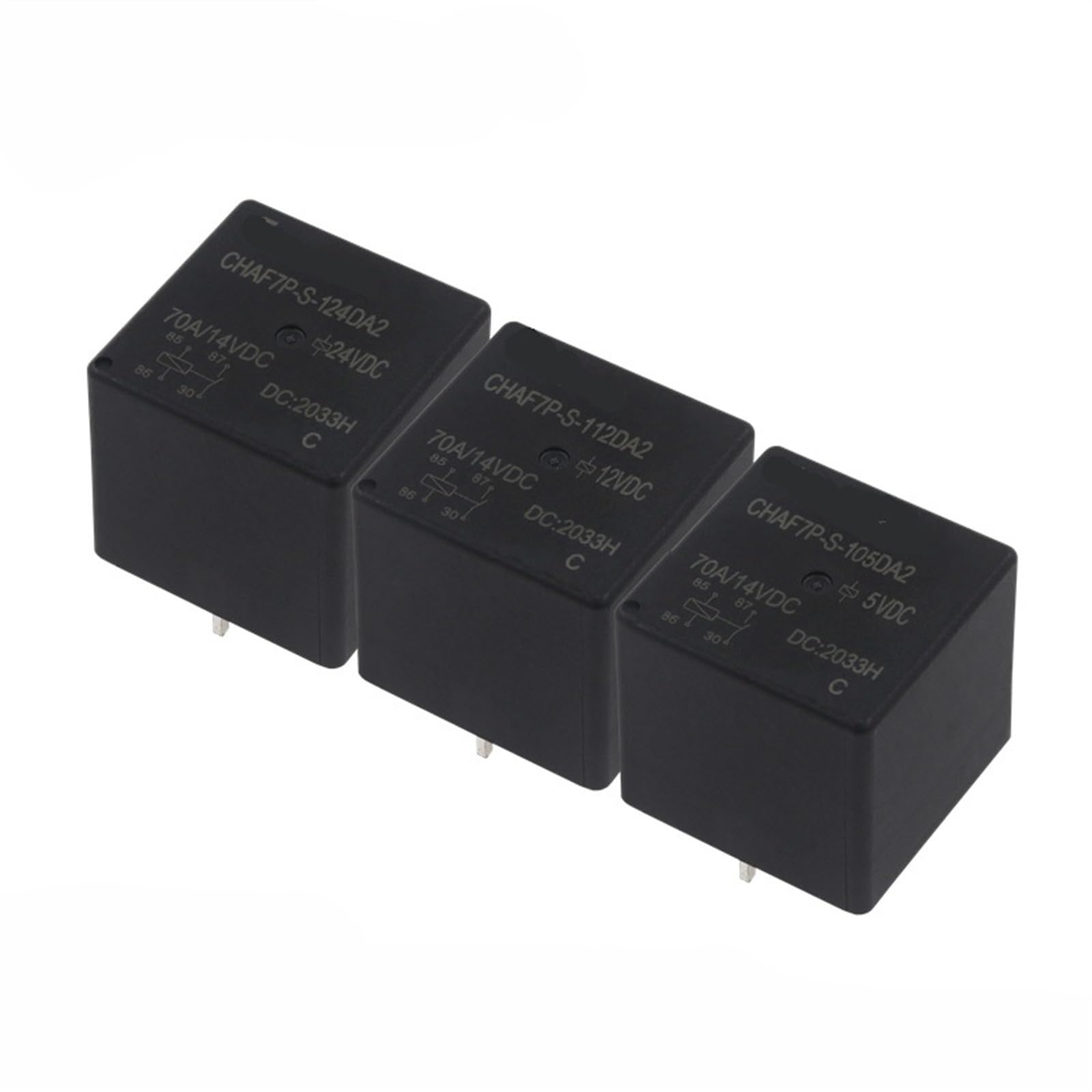 Relais CHAF7P S 112DA2 12V compact et performant 10A - 3