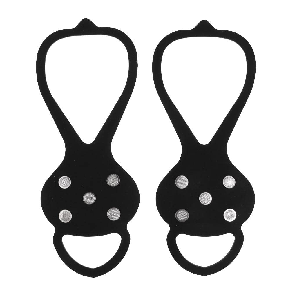 The Style Sutra Non-Slip Five Teeth Snow Ice Cleats Grippers Grips Spikes Shoes Soles Boots Ice Fishing Climbing|Sporting Goods | Outdoor Sports | Climbing & Caving