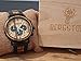 Imagen de Reloj de madera para hombre, de madera de mina