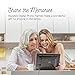 Aluratek 10” Distressed Wood Digital Photo Frame with Auto Slideshow, 1024 x 600 (ADPFD10F), 10