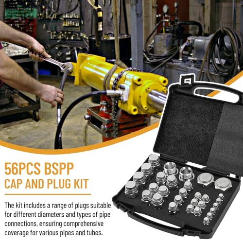 Bouchon hydraulique BSPP pour stopper les fuites et protéger vos raccords filetés
