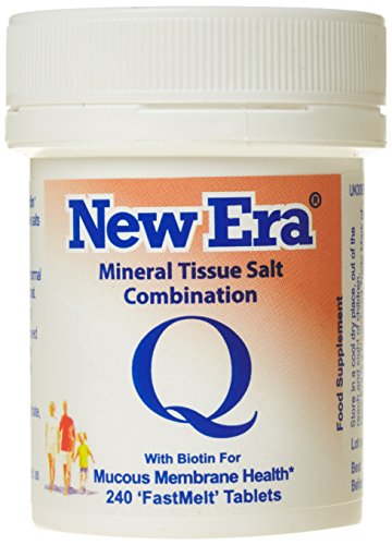 New Era Combination Q Mineral Cell Salts (TISSUE SALTS) 240 Tablets MUCOUS MEMBRANE HEALTH