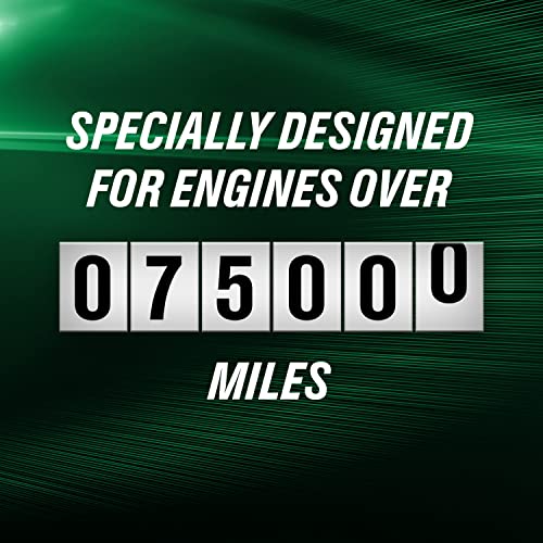 Castrol Gtx High Mileage 5W-20 Synthetic Blend Motor Oil, 5 Quarts #TOP2