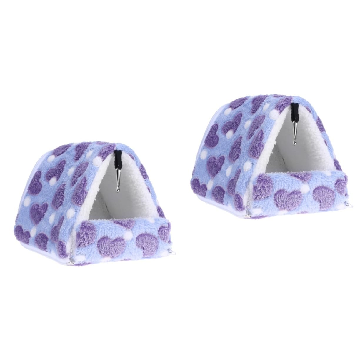 POPETPOP 2st Haustierbetthaus Igeltasche Igel Warmes Nest Kleines Tier Schweinekäfig Mini-baumwollnest Für Haustiere Eichhörnchen Hausbett Kleines Bett Igelnest Hamster Kinderbett Violett