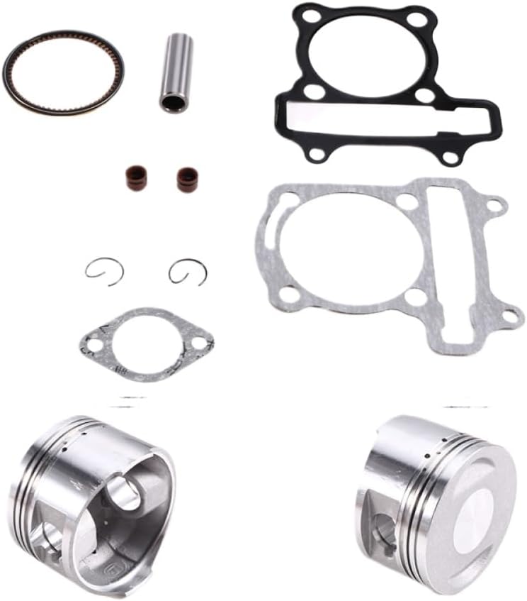 Cylinder Set Engine Casing Accessories Cylinder Piston Ring Gasket Oil Seal Kit Compatible With DS150 WS150 GS150 ATV150