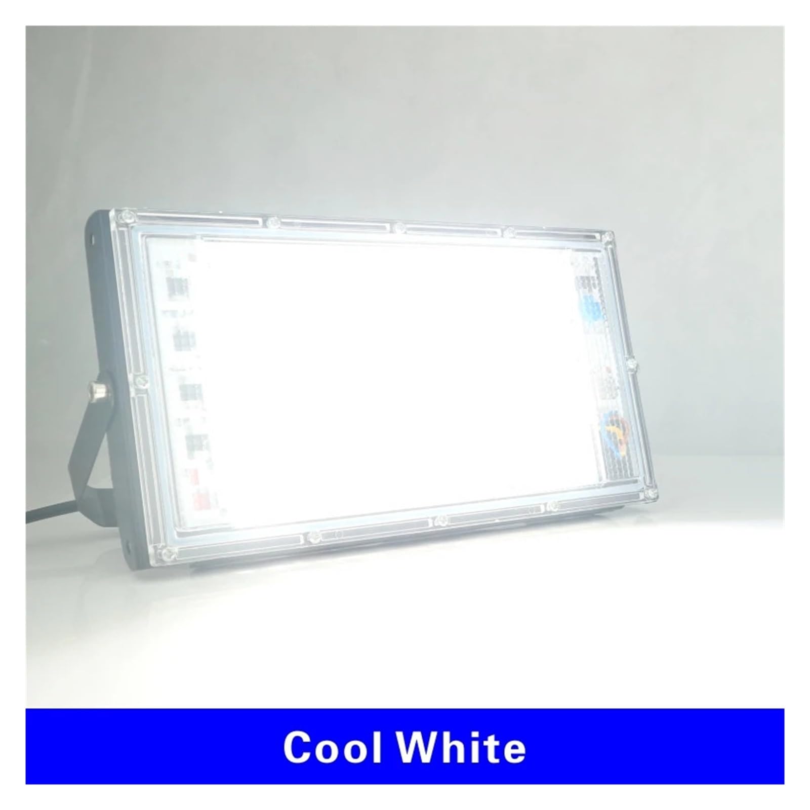 Naświetlacz LED Zewnętrzny, 4 sztuk/partia 100W Led światło halogenowe reflektor zewnętrzny reflektor IP65 wodoodporna lampa uliczna LED oświetlenie krajobrazu dla Maksymalnej Wydajności
