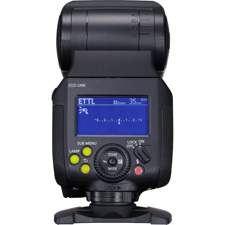 Canon Speedlite EL-1 (Version 2) | High-Power Flash with Fast Recycling, Precise TTL Control & Advanced Wireless Functions | For Portraits, Weddings & Events (7288C002) + 64GB Memory Card + Camera Bag - Image 4