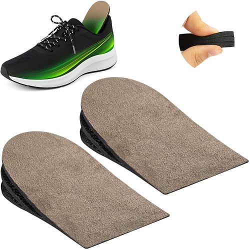 Heel Lifts for Women and Men (2 Lifts) Adjustable Shoe Lifts for Leg Length Discrepancy (Medium)