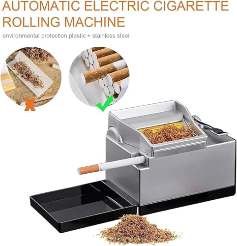 Machine à rouler les cigarettes électrique automatique 8.0 pour tubes ratés