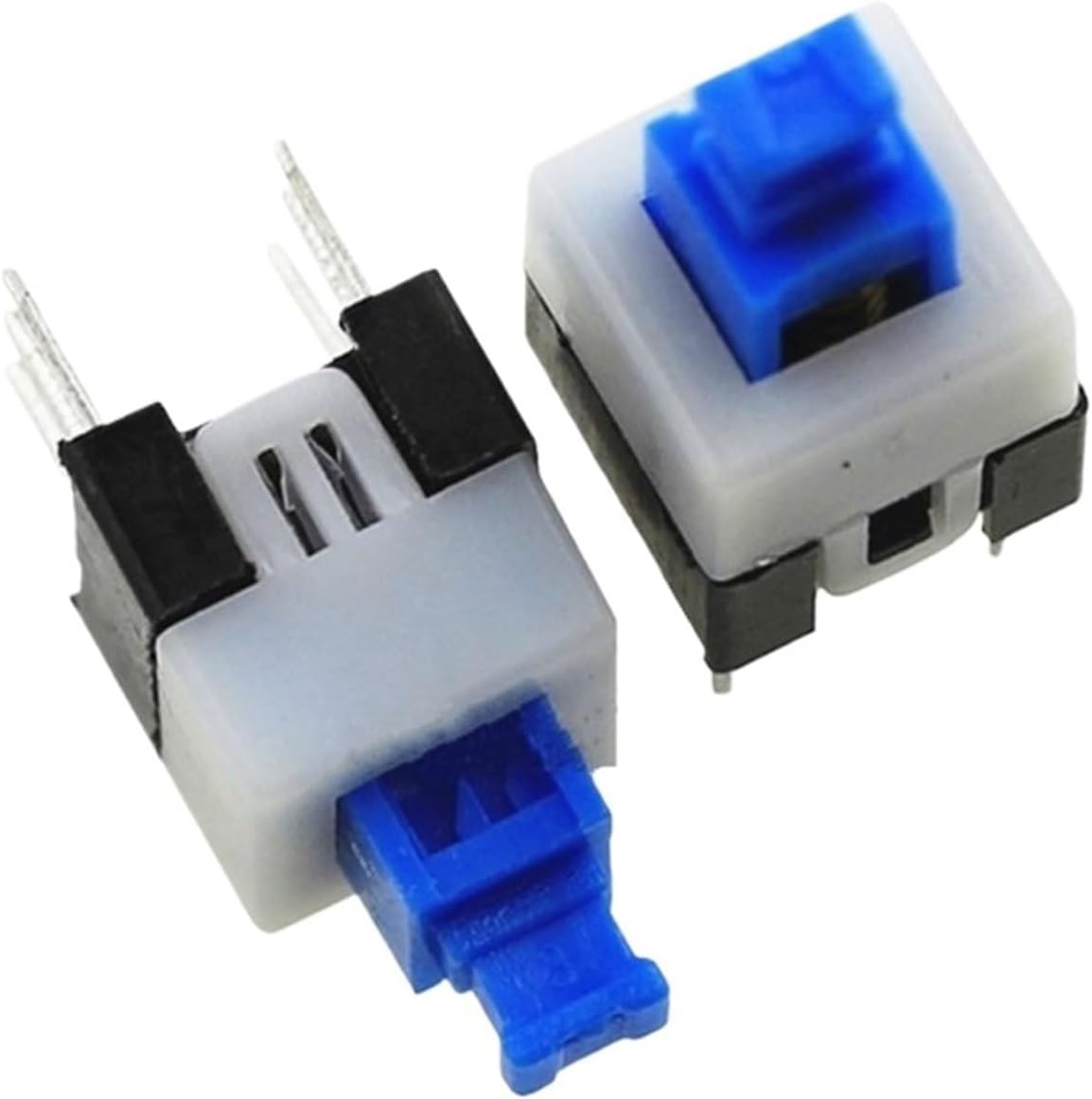 20pcs 7 * 7mm 6Pin Push Tactile Power Micro Switch Self Lock On/Off Button Latching Wholesale Electronic