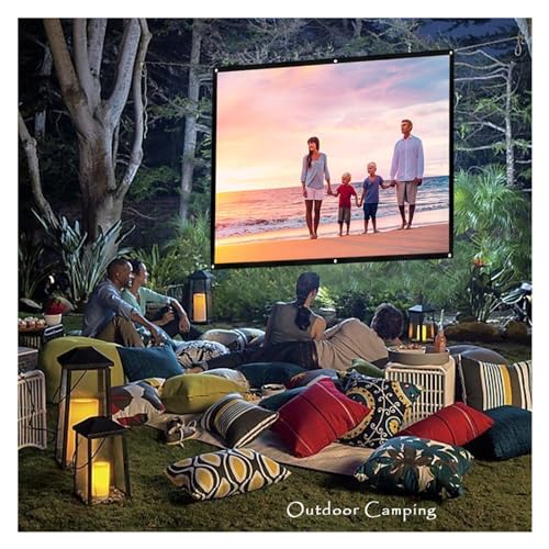Pantalla de proyector plegable para home theater de 60 pulgadas miniatura 2
