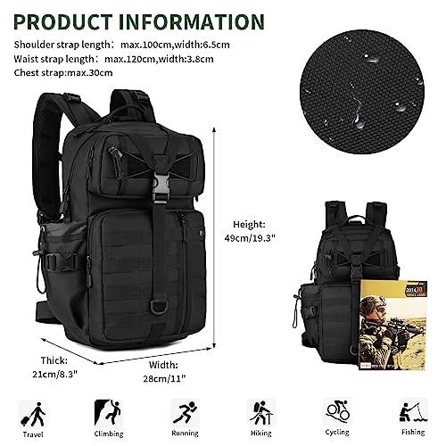 HUNTVP Tactical Backpack 30L - Image 2