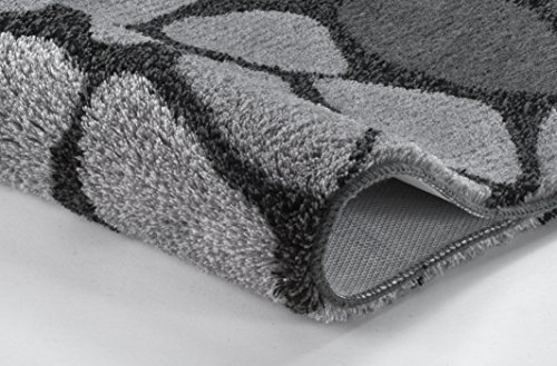 Kleine Wolke Bath rug Inspire, Dark Grey, 70x120 cm, Polyacrylics, 70 x 120 x 1.5 cm