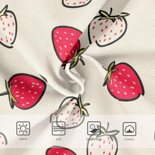 Girls' Underwear Fruit Strawberry Toddle Brief Panties 23020093