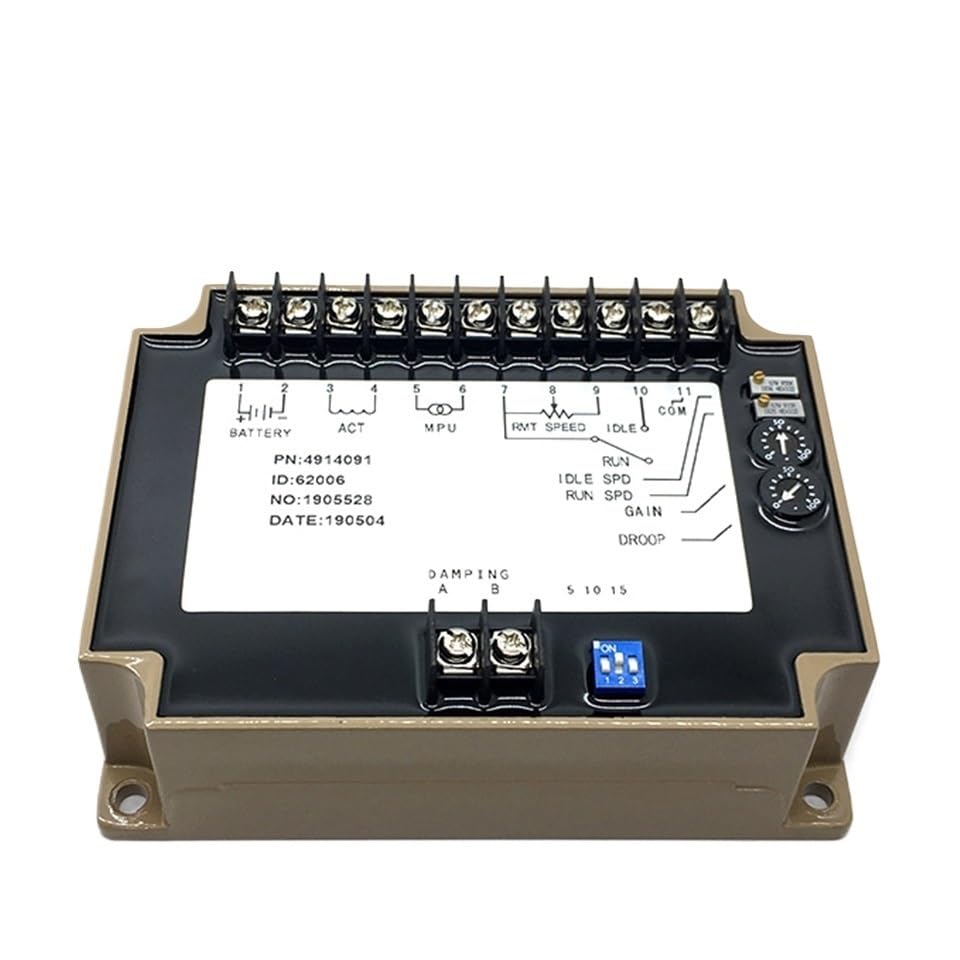 4914091 Regolatore di velocità Unità di controllo della velocità for motore diesel Regolatore elettronico Parti del generatore