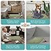 ITSOFT Memory Foam Bath Mat 31x20, Non Slip, Machine Washable, Quick Dry & Absorbent Rugs, Bath Mats for Bathroom Floor, Tub & Shower, Bathroom Rug, Sage Green