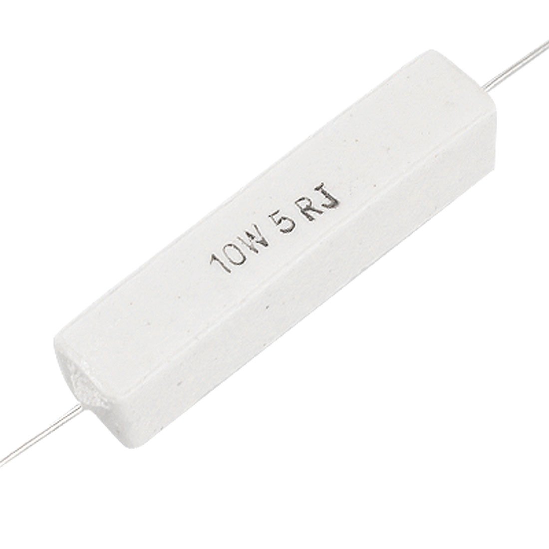 Uxcell a11111600ux0197 5 Piece Wirewound Ceramic Cement Resistor, 5 Ohm