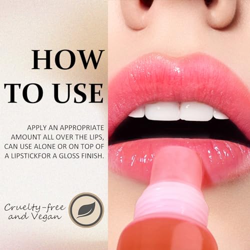 Lip Gloss Sets for Teenage Girls Lip Plumper Gloss - Glass Mirror Transparent Lip Tint Lip Gloss Gift Set - Tinted Lip Balm Liquid Lipsticks Long Lasting Plumping Lip Gloss Lip Oil Set - Image 7