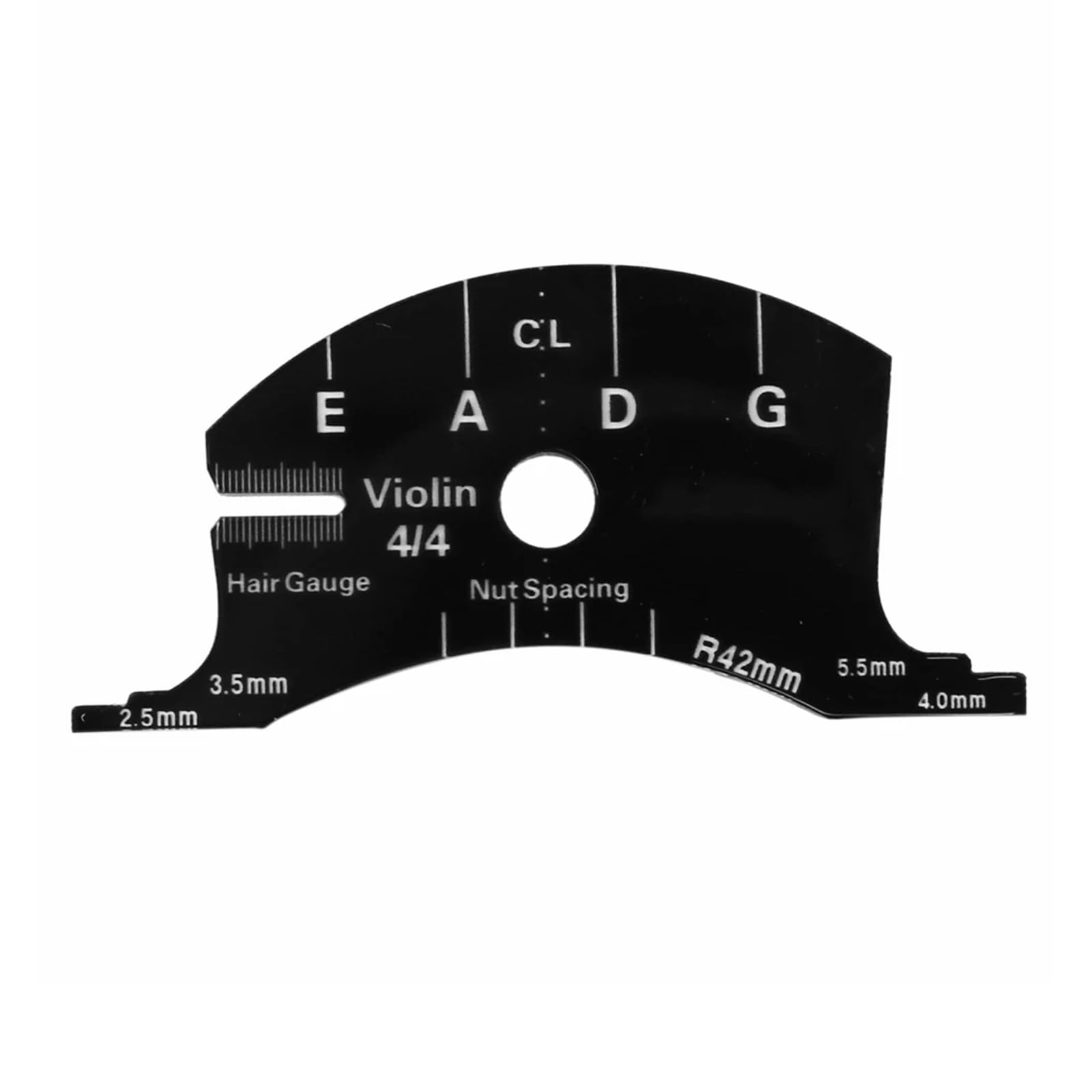 CUNZJIA Premium Strong Metal Violin Bridge for 4/4 Size Enhances Sound & Stability Violin Bridge with Easy Installation