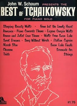 Unknown Binding John W. Schaum Presents the Best of Tchaikowsky for Piano Solo (Tchaikovsky) Book