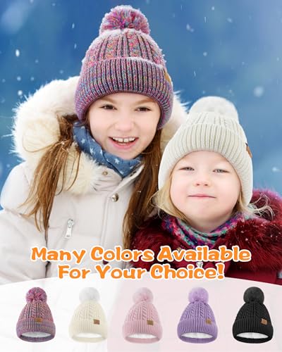 Toddle Winter Hat - Knit Toddle Beanie Kids Beanie Kids Winter Hat Girls - image 5
