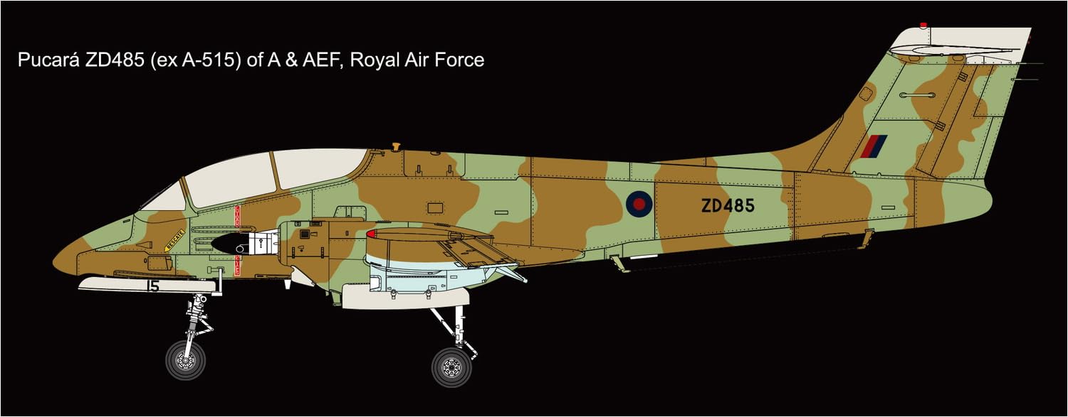 Kinetic Model Kits - Modell-Flugzeug Ia-58 Pucara in RAF Service |Kinetic|48142| 1:48