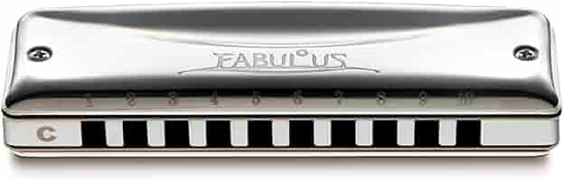 Amazon | SUZUKI スズキ 10穴ハーモニカ ファビュラスシリーズ F