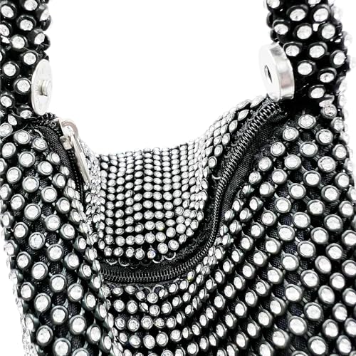 Image of Womens Evening Bag Designer Evening Handbag Hand Bag,Lady Party Wedding Purse(Triangle shape Black)