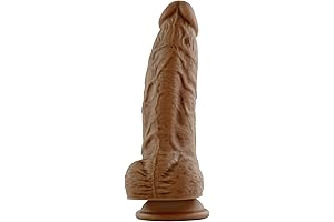 8 Inch Thick Dildo: Realistic Dildo with Strong Suction Cup