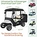 10L0L 4 Passenger Golf Cart Enclosure -57