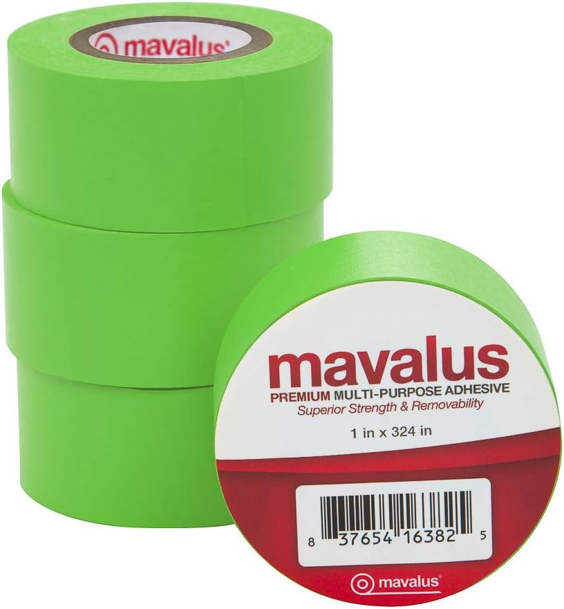 Mavalus Tape 1" Wide X 324" 4-Pack - Green