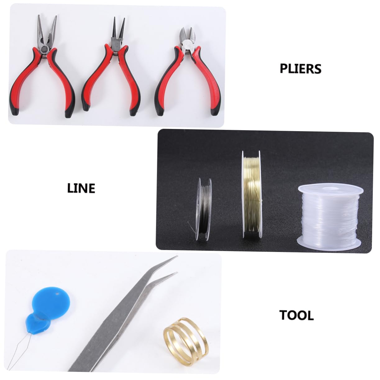 Operitacx Kit Creazione Gioielli in Metallo Oro 768 Pezzi, Set DIY