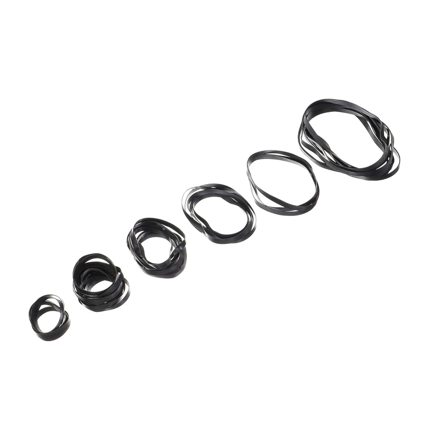 KONTONTY 100pcs Cassette Tape Player Belts Square Drive Belts for Recorder Repair and Maintenance Flexible Replacement for Cd DVD VCR Devices Wear-Resistant and