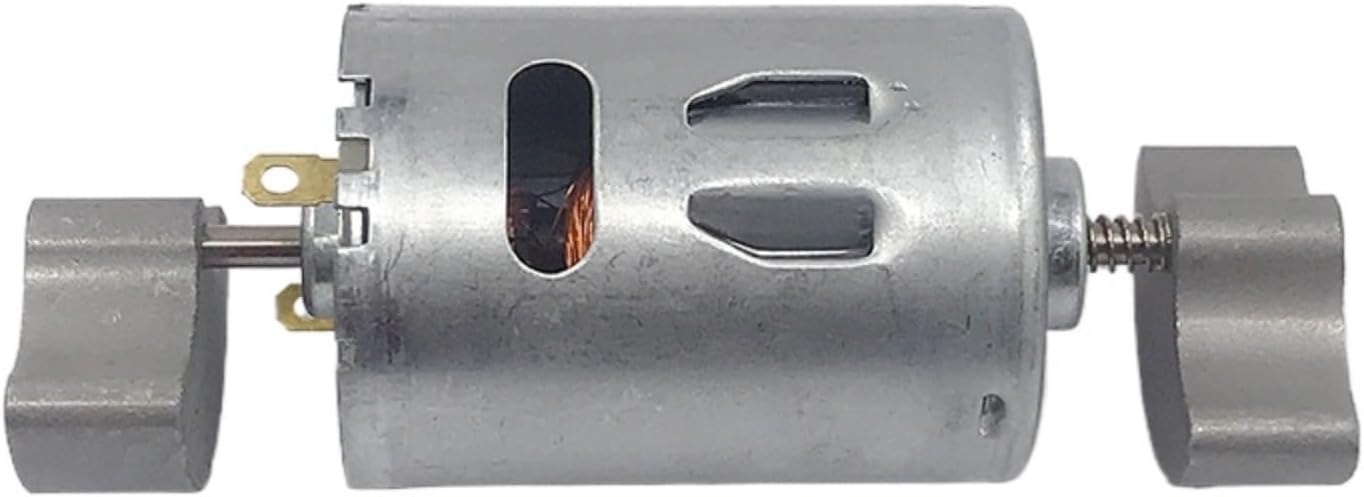 Mini RS-545 Vibrator Motor DC3V 12V 24V Strong Vibration Power Vibration Motor Dual Head Electric Motor Toy (545 12V)