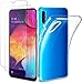 Produktbild Satacnut [2 Stück] Panzerglas Galaxy A50 + Handyhülle, Transparent Silikon,Schutzfolie für Galaxy A50,Kratzfeste Soft TPU für Handyhülle Galaxy A50