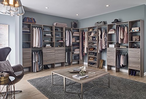 Image of ClosetMaid 68886 SuiteSymphony Modern 25-Inch X 5-Inch Drawer, Natural Gray