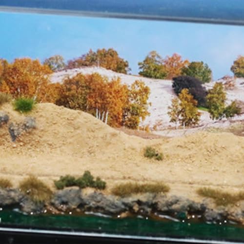 Escena desierto 1/64 con vitrina acrílica para diorama miniatura 2